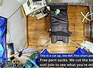 Ava Sirens' virgin pussy blasted with huge cumshot by doctor in hospital.