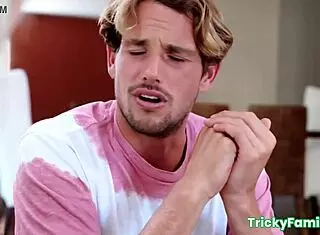 I pound my cock hungry teen stepsis doggystyle