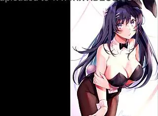 Sakurajima Mai Bunny Girl Senpai Compilation Rule 34 Hentai Anime Cartoon