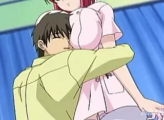 Redhead Nurse Gets Fucked With Dildo In Hentai Scene