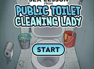 Hot Milf Teaches Shy Boy Sex In Washroom