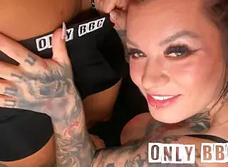 Euro Babe Sabiien Demonia Sucking And Fucking Big Black Cock