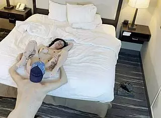 emotional 69 sucking with tattooed petite teen beauty.