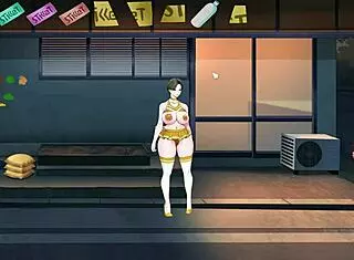 Shameless MILF showing off her big tits and ass!