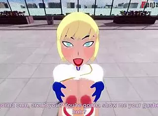 Power Girl Free POV Superman Fantasy