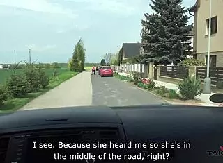 Dirty Whore Gets SMASHED in Take-Van for Looking So Ready to Play