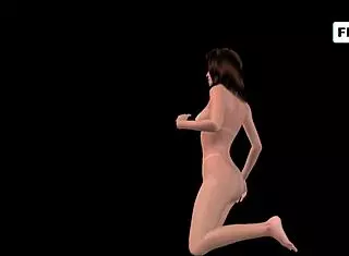 Animated 3d Girl Poses in Sexy Positions 😘