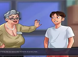 Summer Time Saga UNC Part 21: Old and Busty Character in Hentai Anime Dating Game