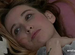 Sexy Amateur With Pierced Nipples Masturbates Intensely To Orgasm