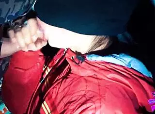 Russian border guard face fucks caught slut