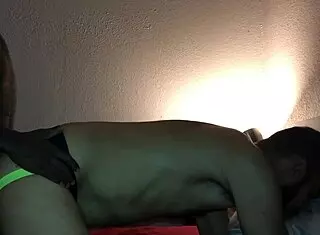 Neighbors engage in bareback interracial gay sex.