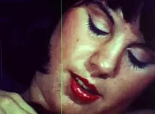 vintage milf with big tits shows off her hairy beaver