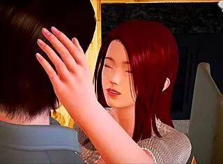 in my new family episode 359, the redhead homemade amateur cartoon unfolds