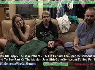 Clov, pregnant Nova Maverick finds sex toy at doctor's office. Gotta play right there!