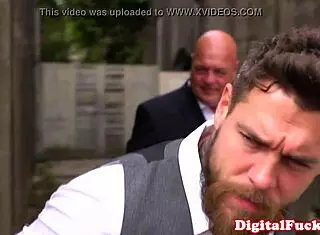 Blonde Big Tited Milf Getting Throat Slammed!