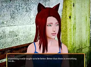 i'm in my new family cartoon game, erotic adventure