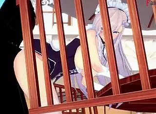 Belfast Fucking In Restaurant Azurlane Pov Quickie!