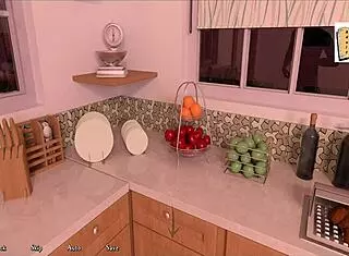 Exploring Isabella's house with erotic encounters after a night out.