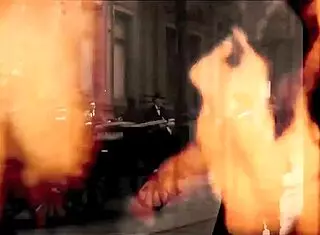 vintage milf with big tits shows off her hairy beaver