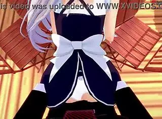 Belfast Fucking In Restaurant Azurlane Pov Quickie!