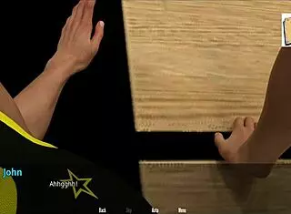 In college hentai, John gets hurt again during practice with big-tit girls