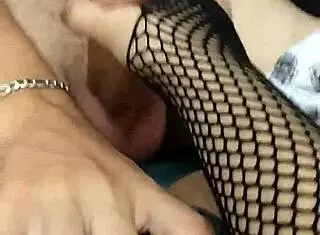 getting fingered while jerking off for him