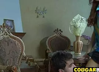 scammed handyman, now deal with this wild cougar's desires?