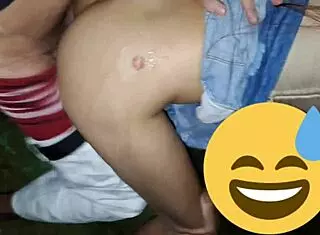 wife exposing her ass at the window for public fun 😈