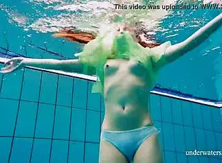 Nina Mohnatka Reveals Tight Hairy Pussy in Shower Scene