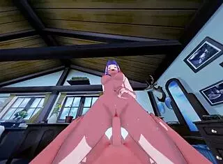 sakura gets pov fucked doggystyle against the wall after swallowing your cum - naruto hentai