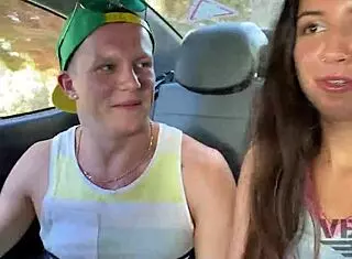 Whore Got Lost In Forest And Three Strangers Fill Her Holes