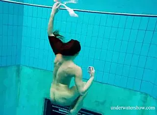 Nina Mohnatka Reveals Tight Hairy Pussy in Shower Scene