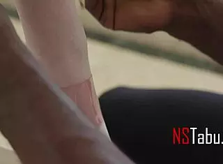 Pale Hotwife Spreads Her Legs For Black Bull!