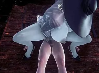 i love alcina dimitrescu's big tits in hentai