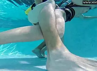 Minnie Manga Dives Deep for Underwater Dick Action