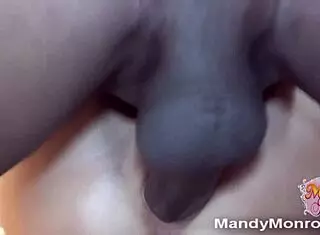 Wife gets creampied by big black cock in hardcore action