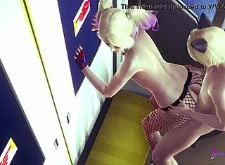 Suicide squad yaoi 3d - will they get caught fucking harley quinn femboy on the train - sissy japanese asian manga anime game porn gay