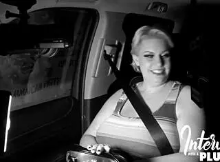 Milf bbw tiffany blake chats with a plumper behind the scenes