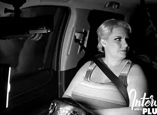 Milf bbw tiffany blake chats with a plumper behind the scenes