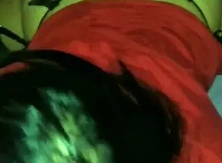 Amateurs perform oral sex in casual setting