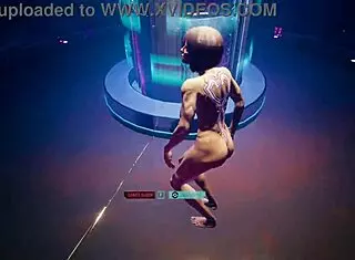 sexy fit athletic cyber babe lucy showing off her naked tight young 18+ body