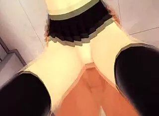 Guilty Crown - Teen Inori Yuzuriha Gets Creampied - 3D Hentai Animation