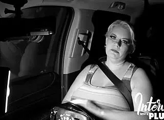 Milf bbw tiffany blake chats with a plumper behind the scenes