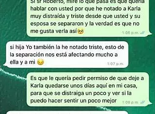 Tara rico has hot chat with stepfather