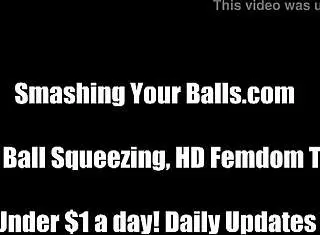 Brace Yourself For Hardcore Ballbusting Action!