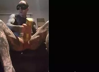 Hot fleshlight tat jack for solo masturbation?