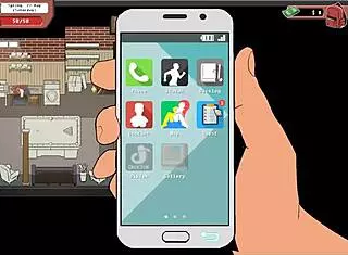 Nerdy Girl Gives Public Handjob In Library