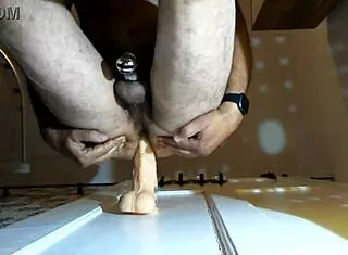 gay guy enjoys anal pleasures solo in amateurs