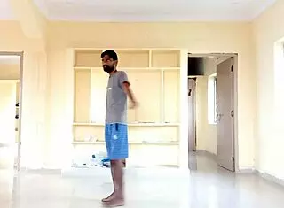 rajesh playboy 993 striping masturbating dick spanking moaning and cumming in the paper cup