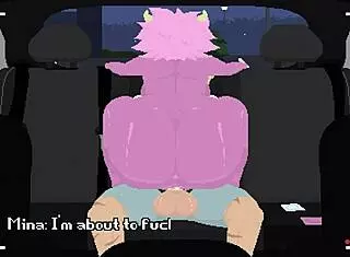 Mina car sex shoestrang